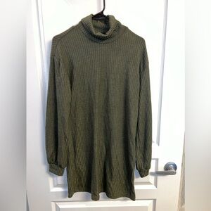 Windsor Green Sweater Dress L